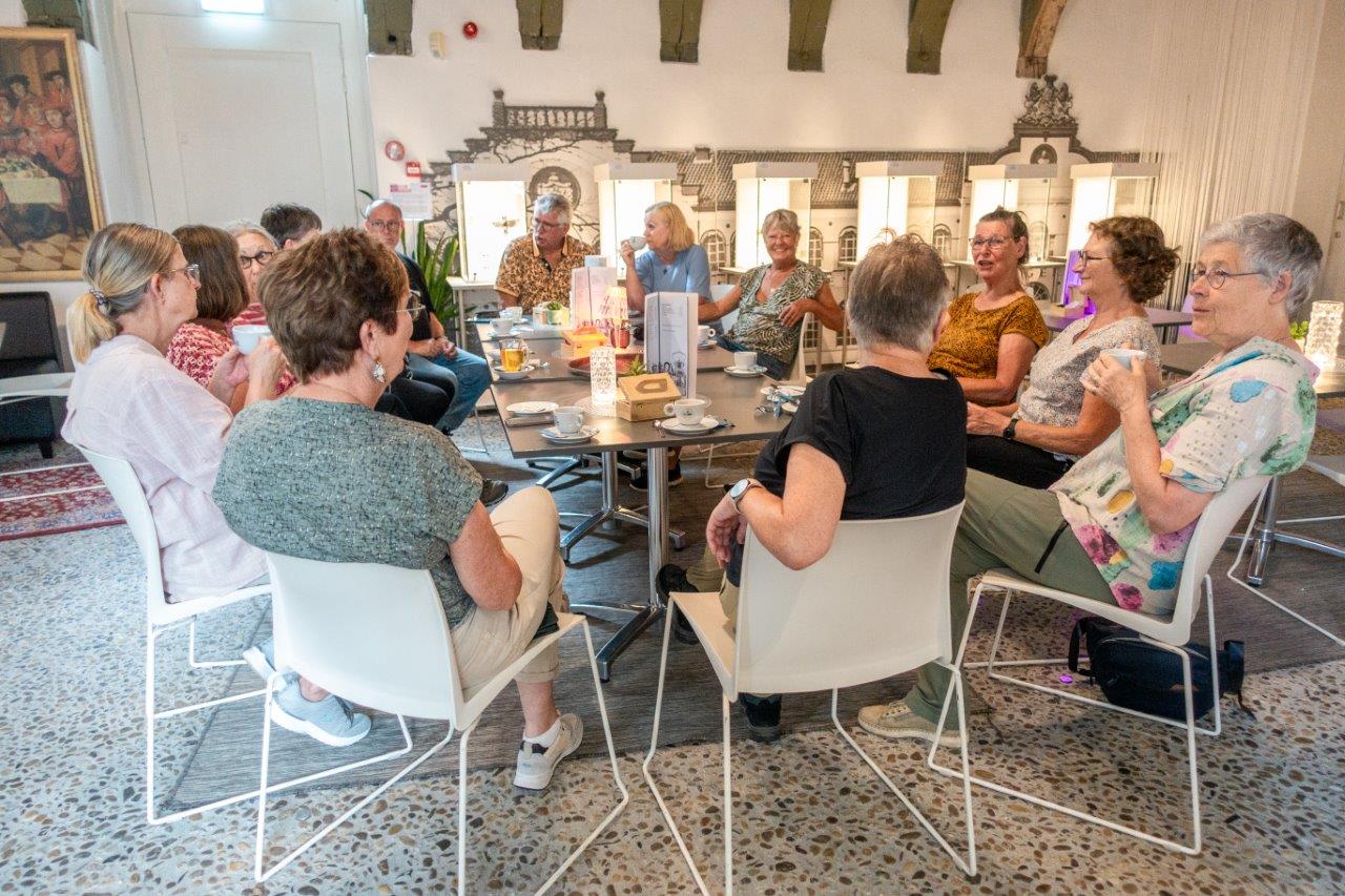 Koffie in Zilvermuseum