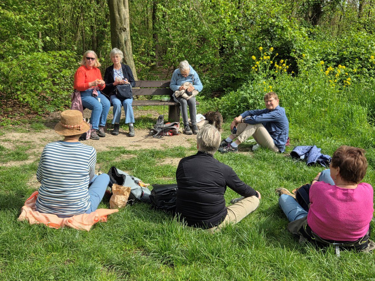  Een lentewandeling op vier korte pootjes 