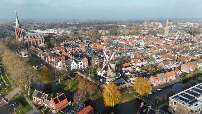 Bezoek aan IJsselstein, historisch centrum op 6 juni